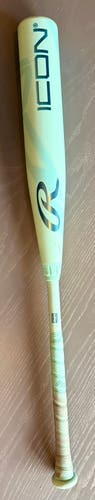 2026 Rawlings Icon Composite USSSA Certified Bat (-8) 23 oz 31" (Used)