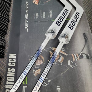 2 PACK | P31 | 27" NEW! Senior Bauer Hyperlite 2 Regular Goalie Stick Pro Stock