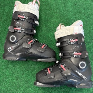 Women's Salomon S/Pro 70W Ski Boots (Used) | Mondo 24.5 (284mm)