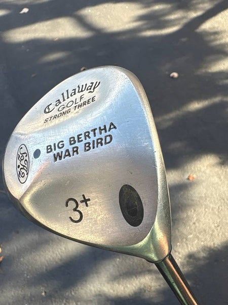 Calloway Big Bertha Warbird Strong Three Fairway Wood Stiff Flex 3+ Wood