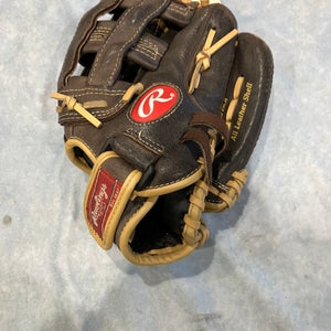 Brown Rawlings Highlight Series RH Baseball Glove 11.5" (Used)