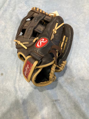 Brown Rawlings Highlight Series RH Baseball Glove 11.5" (Used)