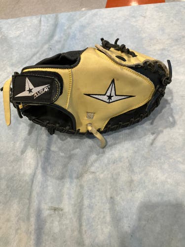 Brown All Star CM1200BT RH Catcher's Baseball Glove 32" (Used)