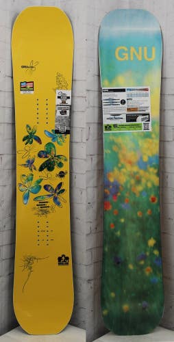 GNU Gloss Women's C2e Snowboard Size 144 cm True Twin New 2026