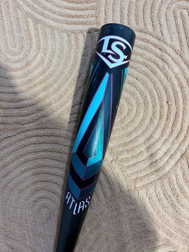 2025 Louisville Slugger Atlas Alloy Bat BBCOR Certified (-3) Alloy 30 oz 33" (Used)