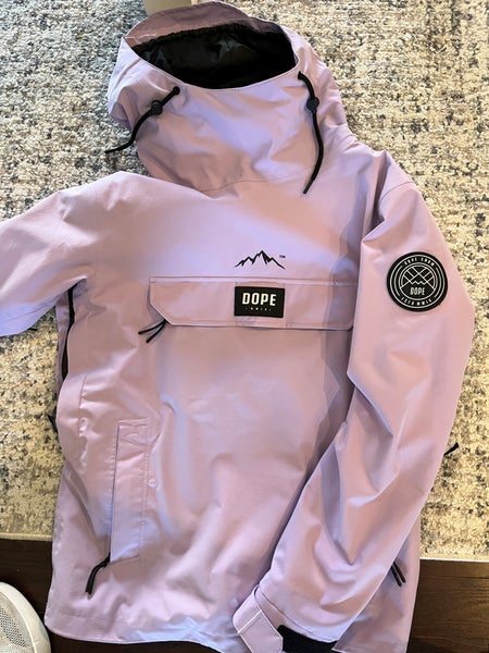 Dope Snow - Periwinkle Unisex Adult Small Snowboard Jacket (Used)