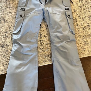 Dope Snow Snowboard Pants - Sky Blue Unisex Adult XS (Used)