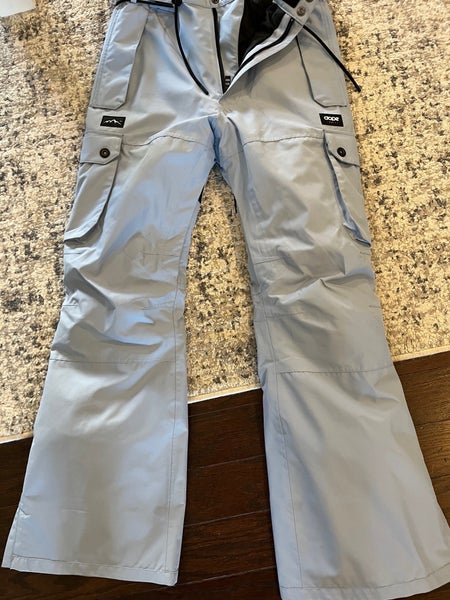 Dope Snow Snowboard Pants - Sky Blue Unisex Adult XS (Used)