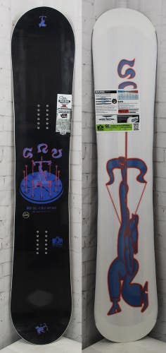 GNU Head Space Men's Snowboard Size 155 cm Park Twin New 2026