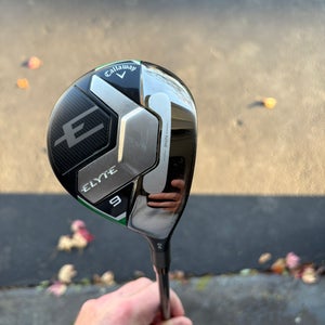 Men's Callaway Elyte Right Handed Fairway Wood Stiff Flex 9 Wood (Used)