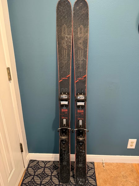 HEAD KORE 99 162 cm All Mountain Skis With Bindings Max Din 13 (Used)