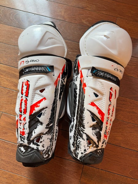 Junior CCM Jetspeed ft6 pro 13" Shin Pads (Used)