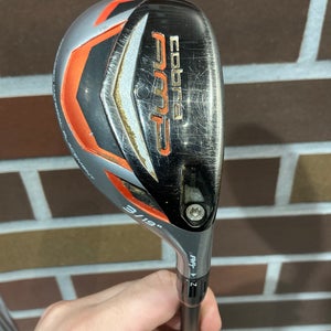 Used Men's Cobra AMP Right Handed 3 Hybrid | Stiff Flex | Aldila RIP 70 Gram Graphite Shaft
