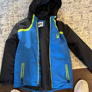 Blue Boys Large Spyder Ski Coat (Used)