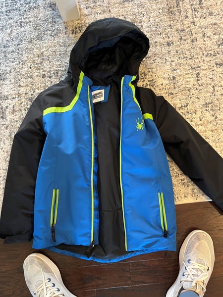Blue Boys Large Spyder Ski Coat (Used)
