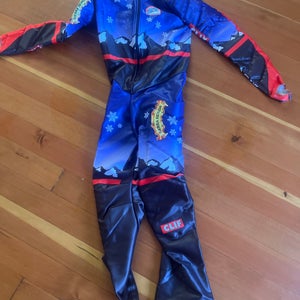 New Sync Performance Team Clif Bar Ski Racing Padded World Cup GS  Speedsuit Race Suit  XL