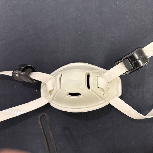 Riddell SpeedFlex Football Helmet Wht Hard Cup Chinstrap +Cam Locs UNBRANDED NFL