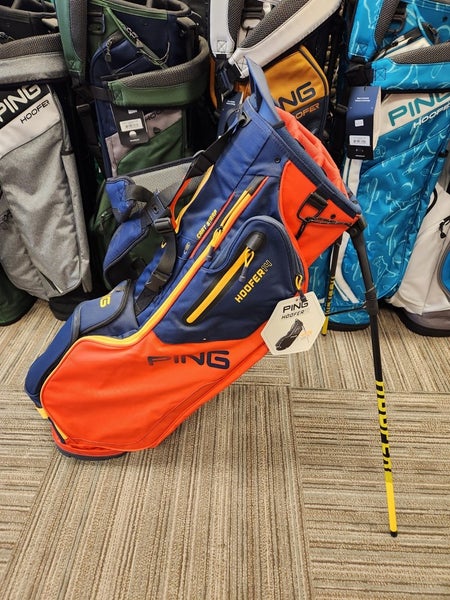 Ping Hoofer 14 Red Navy Stand Bag