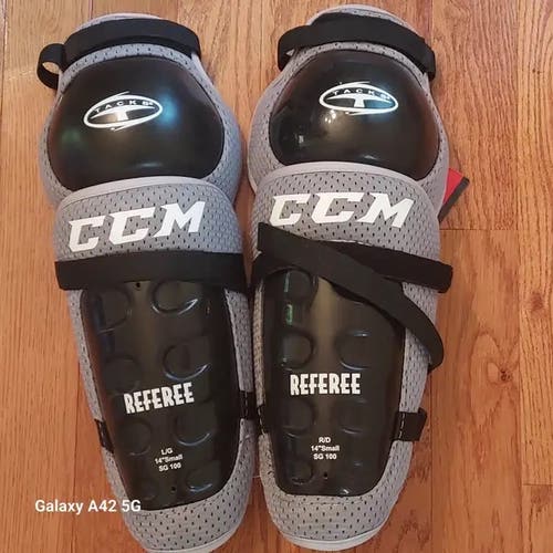 New CCM SG 100 14" Referee Shin Pads