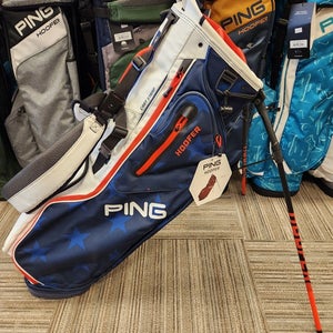 Ping Hoofer Red White Blue Stand Bag