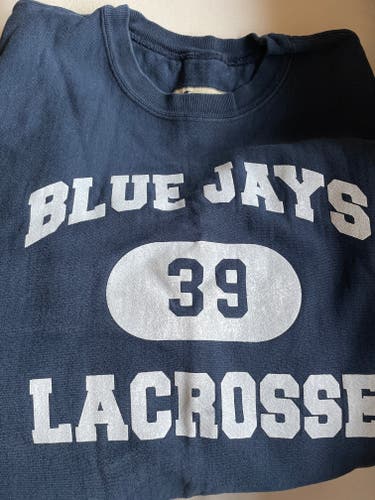 Blue Men's XL Champion Sweatshirt (Used)