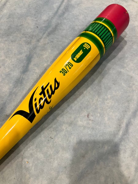 2024 Victus Vibe Alloy Bat USABat Certified (-10) Alloy 20 oz 30" (Used)
