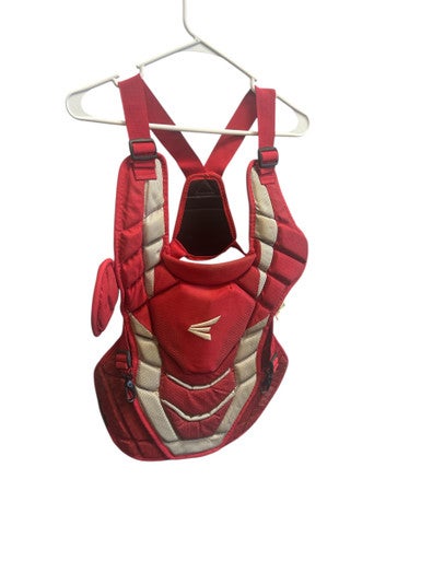 Used Easton GAME TIME INTERMEDIATE CP Catchers Chest Protector Red Intermed 11862-S000091573