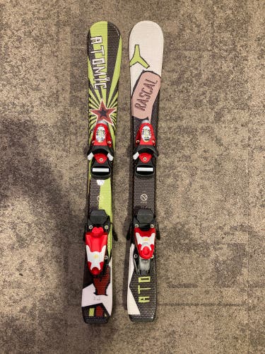 Atomic Rascal 80cm Skis + Dynastar Team4 Bindings