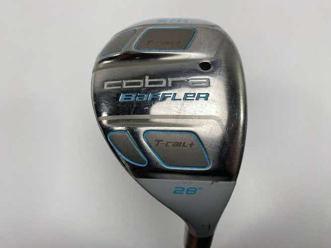 Cobra Baffler T-Rail Womens 5 Hybrid 28* Tour AD 50 50g Ladies RH
