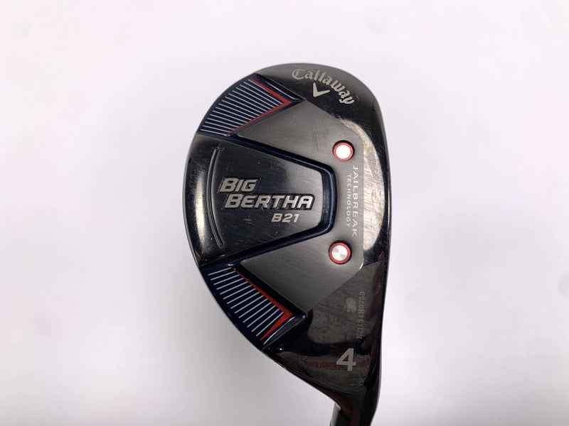 Callaway Big Bertha B21 4 Hybrid 21* RCH 65 Senior Graphite Mens RH Midsize Grip