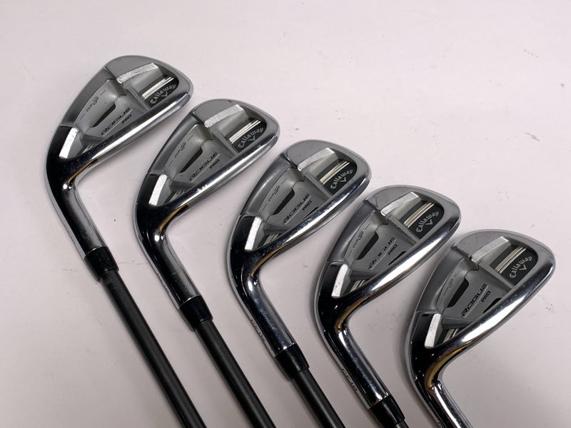 Callaway Rogue Pro Iron Set 6-PW Aldila Synergy 60 IR Regular Graphite Mens LH