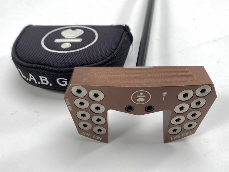 L.A.B. Golf MEZZ.1 Max Broomstick Putter 45" 78* Cappuccino Mens RH W/HC