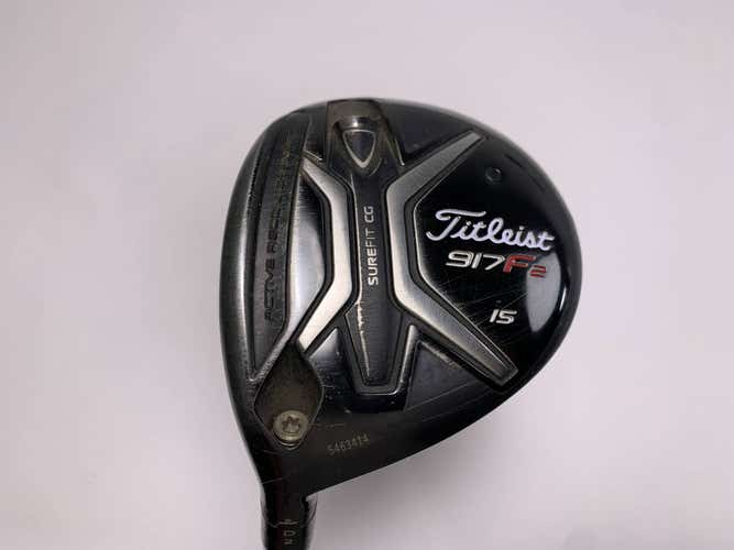 Titleist 917 F2 3 Fairway Wood 15* Diamana D+80x5ct 80g Stiff LH Oversize Grip