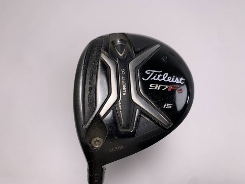 Titleist 917 F2 3 Fairway Wood 15* Diamana D+80x5ct 80g Stiff LH Oversize Grip