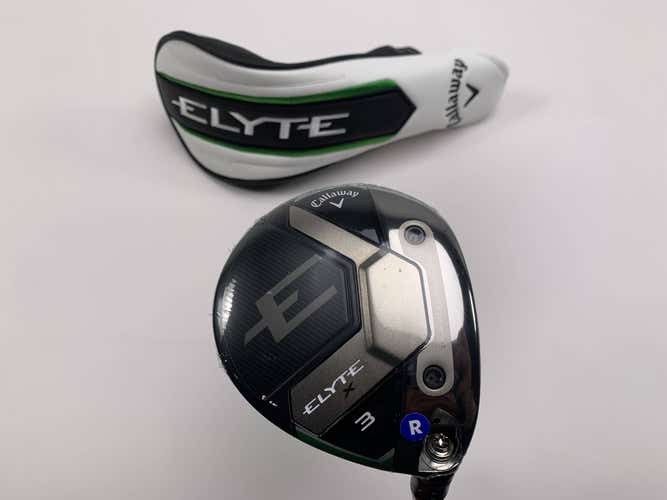Callaway Elyte X 3 Fairway Wood 15* Vanquish Regular Graphite Mens RH HC NEW