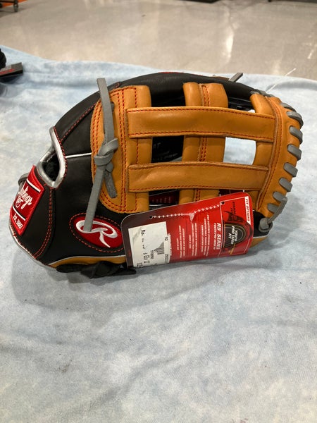 Black Rawlings R9 RH Outfield Baseball Glove 12" (New)