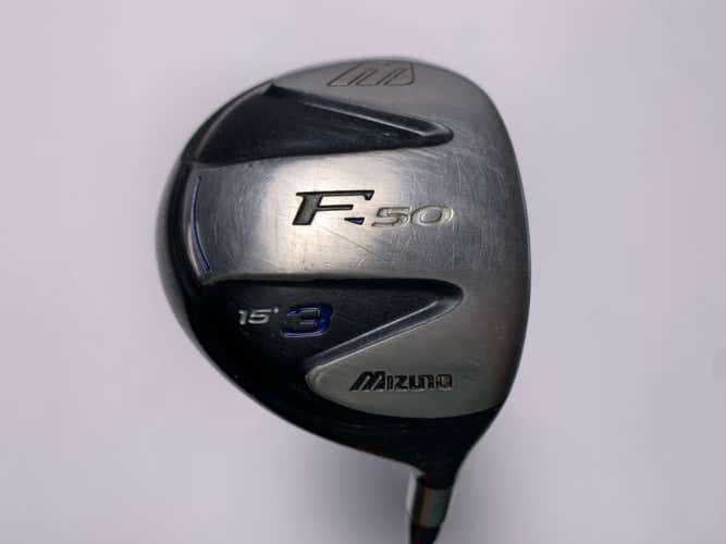 Mizuno F50 3 Fairway Wood 15* Fujikura Tour Platform 26.3 Stiff Graphite Mens RH