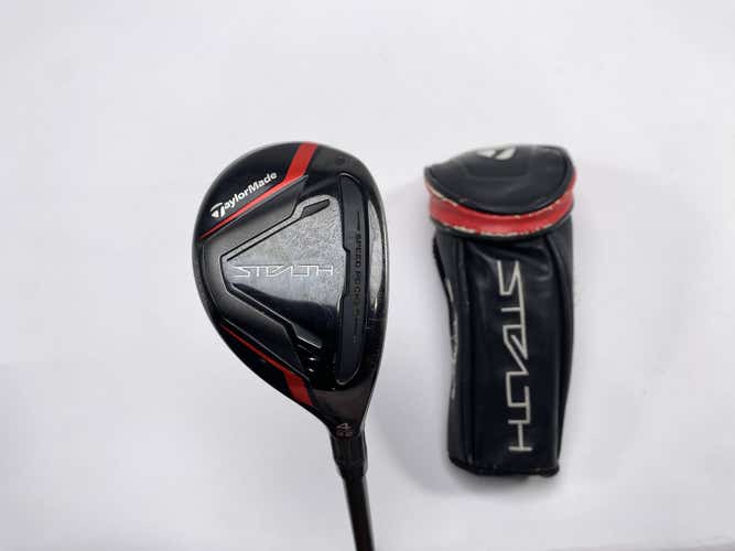 TaylorMade Stealth Rescue 4 Hybrid 22* KBS Max Graphite Iron 65 Regular RH HC