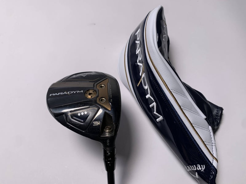 Callaway Paradym Triple Diamond 3+ Fairway Wood 13.5* Tour AD VR510F Stiff RH