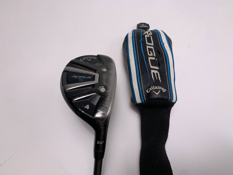 Callaway Rogue X 4 Hybrid 20* Aldila Synergy 60g Regular RH HC Oversize Grip