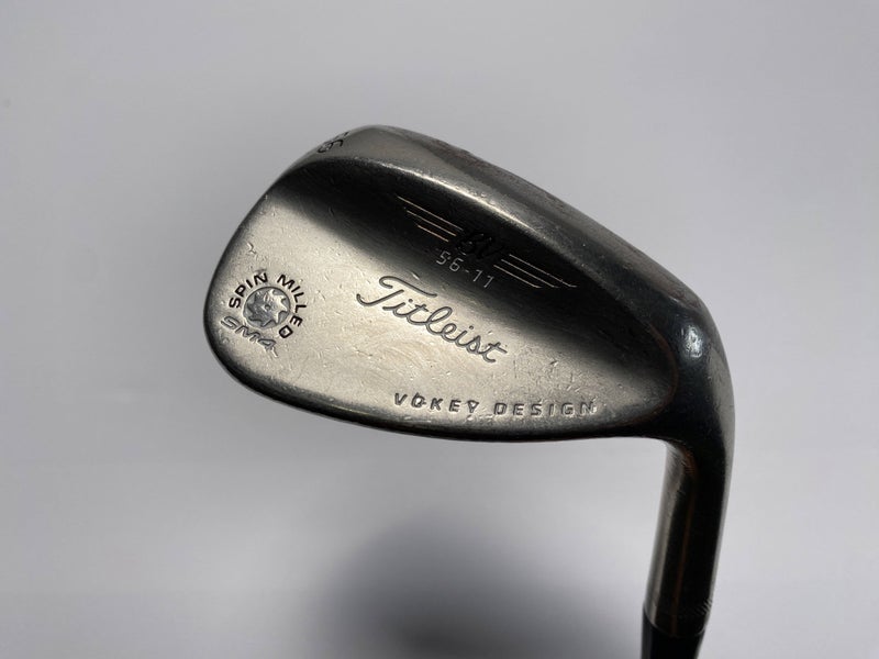 Titleist Vokey Spin Milled SM4 Chrome Sand Wedge SW 56* 11 Bounce Wedge Mens RH