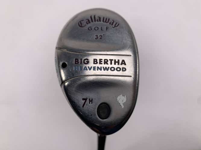 Callaway Big Bertha Heavenwood 7 Hybrid 32* Gems 55 55g Ladies RH