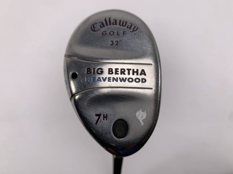 Callaway Big Bertha Heavenwood 7 Hybrid 32* Gems 55 55g Ladies RH