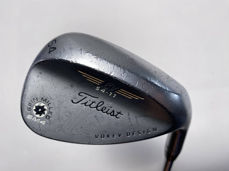 Titleist Vokey Spin Milled SM4 Chrome Sand Wedge SW 54* 11 Wedge Steel Mens RH