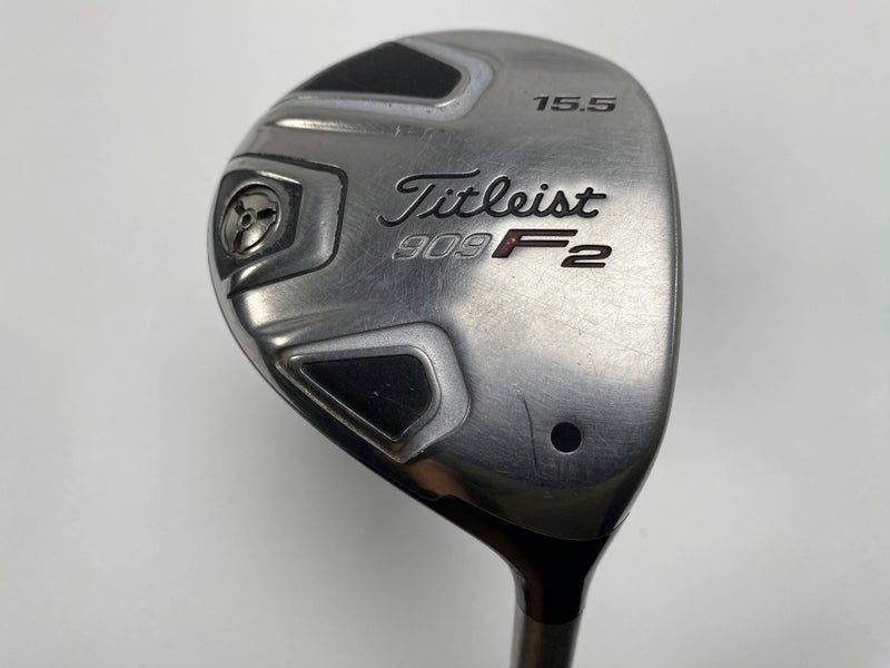 Titleist 909 F2 3 Fairway Wood 15.5* Aldila VooDoo Stiff RH Midsize Grip