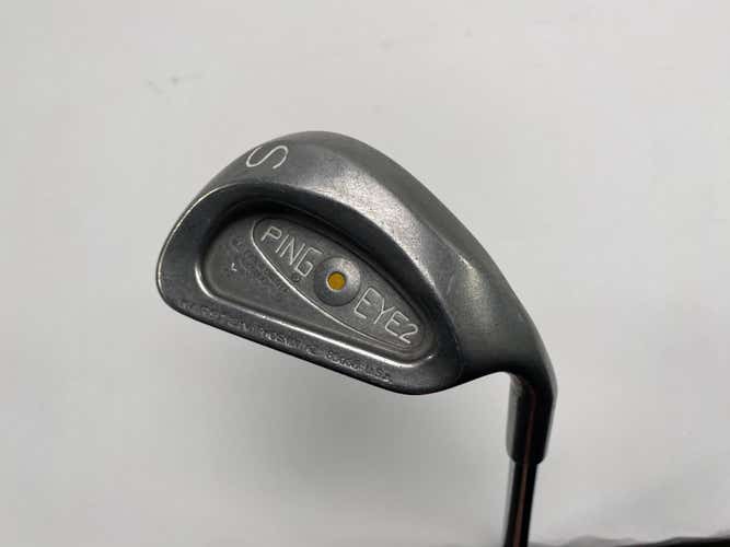Ping Eye 2 Sand Wedge SW Yellow Dot Karsten ZZ-Lite Wedge Steel Mens RH