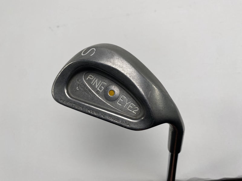 Ping Eye 2 Sand Wedge SW Yellow Dot Karsten ZZ-Lite Wedge Steel Mens RH