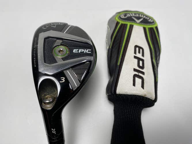 Callaway Epic 3 Hybrid 20* UST Mamiya Recoil ES 780 F3 Regular LH HC