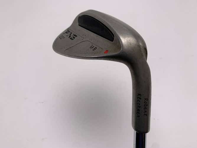 Ping MB Gap Wedge GW 52* Red Dot 1* Flat Cushin Wedge Steel Mens RH