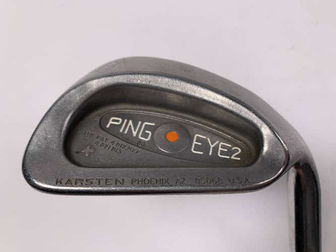 Ping Eye 2 + Sand Wedge SW Orange Dot 2* Flat Karsten K Shaft Wedge Mens RH
